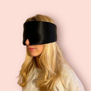 Sleepz Sovemaske i Mulberry Silke - Sort