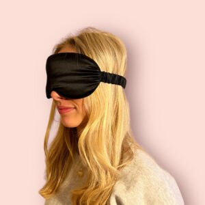 Sleepz Girl Sovemaske i Mulberry Silke – Sort